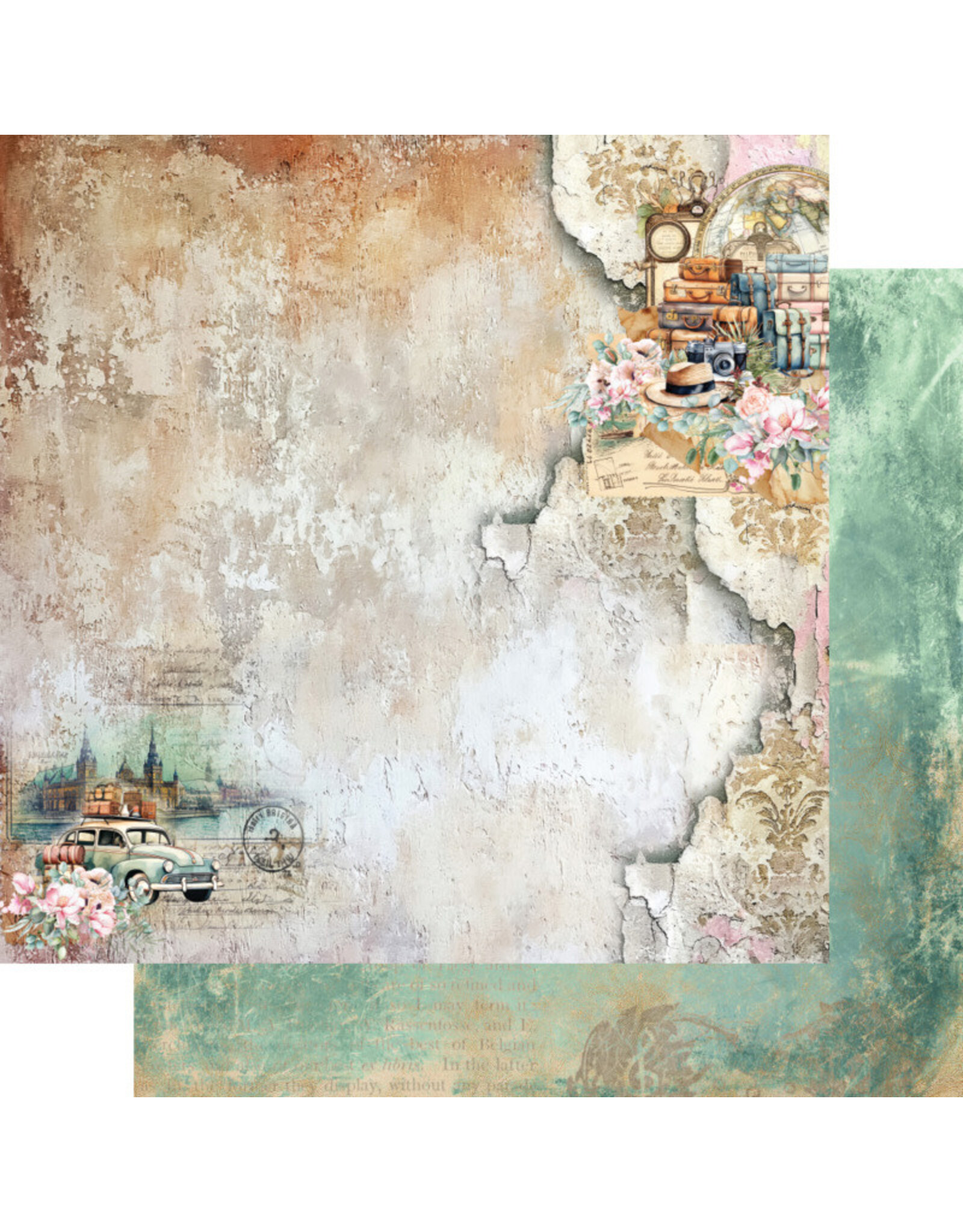 ALCHEMY OF ART ALCHEMY OF ART MEMORIES FROM THE TRIP 12x12 PAPER PACK 6 SHEETS