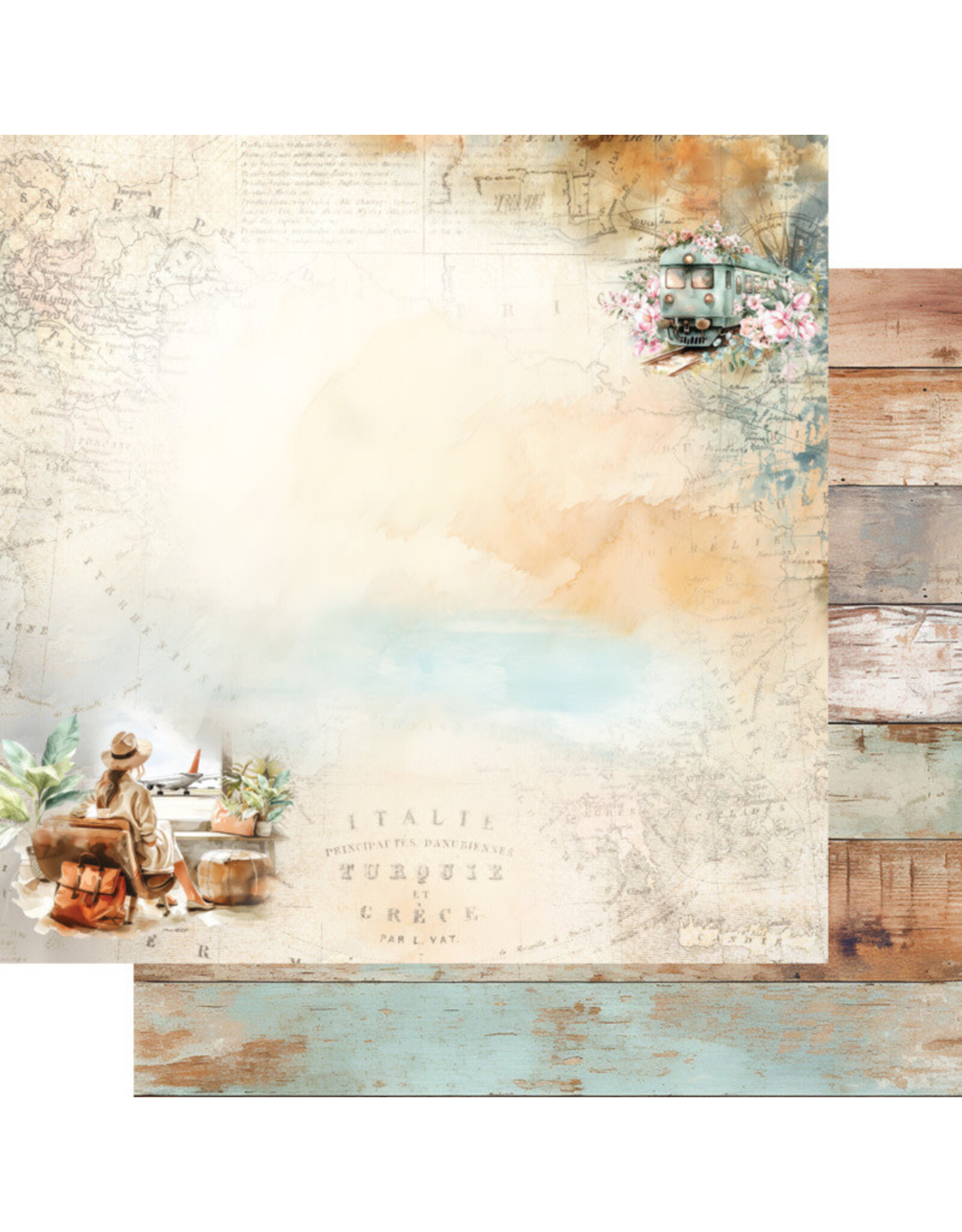 ALCHEMY OF ART ALCHEMY OF ART MEMORIES FROM THE TRIP 12x12 PAPER PACK 6 SHEETS