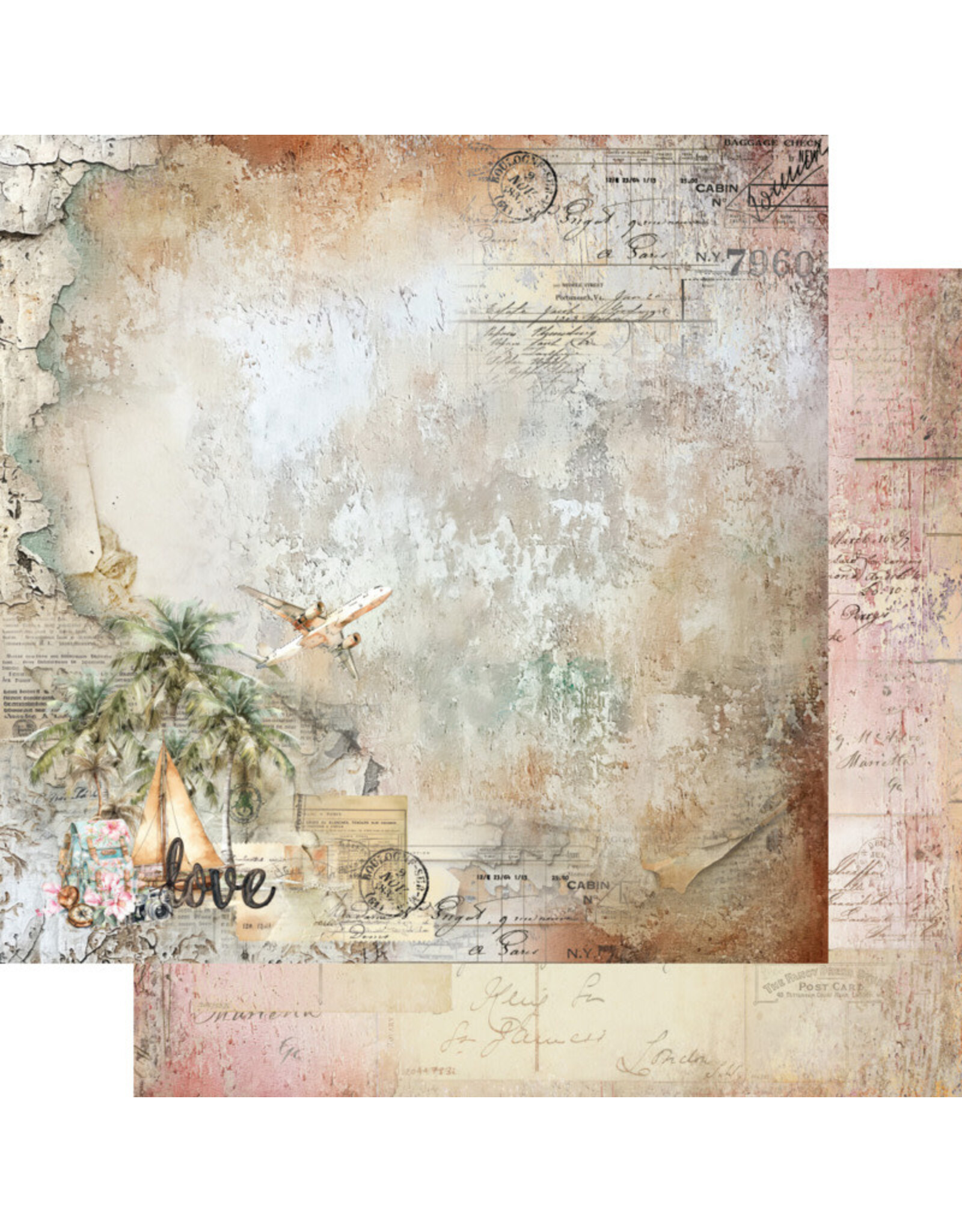 ALCHEMY OF ART ALCHEMY OF ART MEMORIES FROM THE TRIP 12x12 PAPER PACK 6 SHEETS