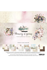 ALCHEMY OF ART ALCHEMY OF ART MEMORY OF SPRING 8x8 PAPER PACK 12 SHEETS