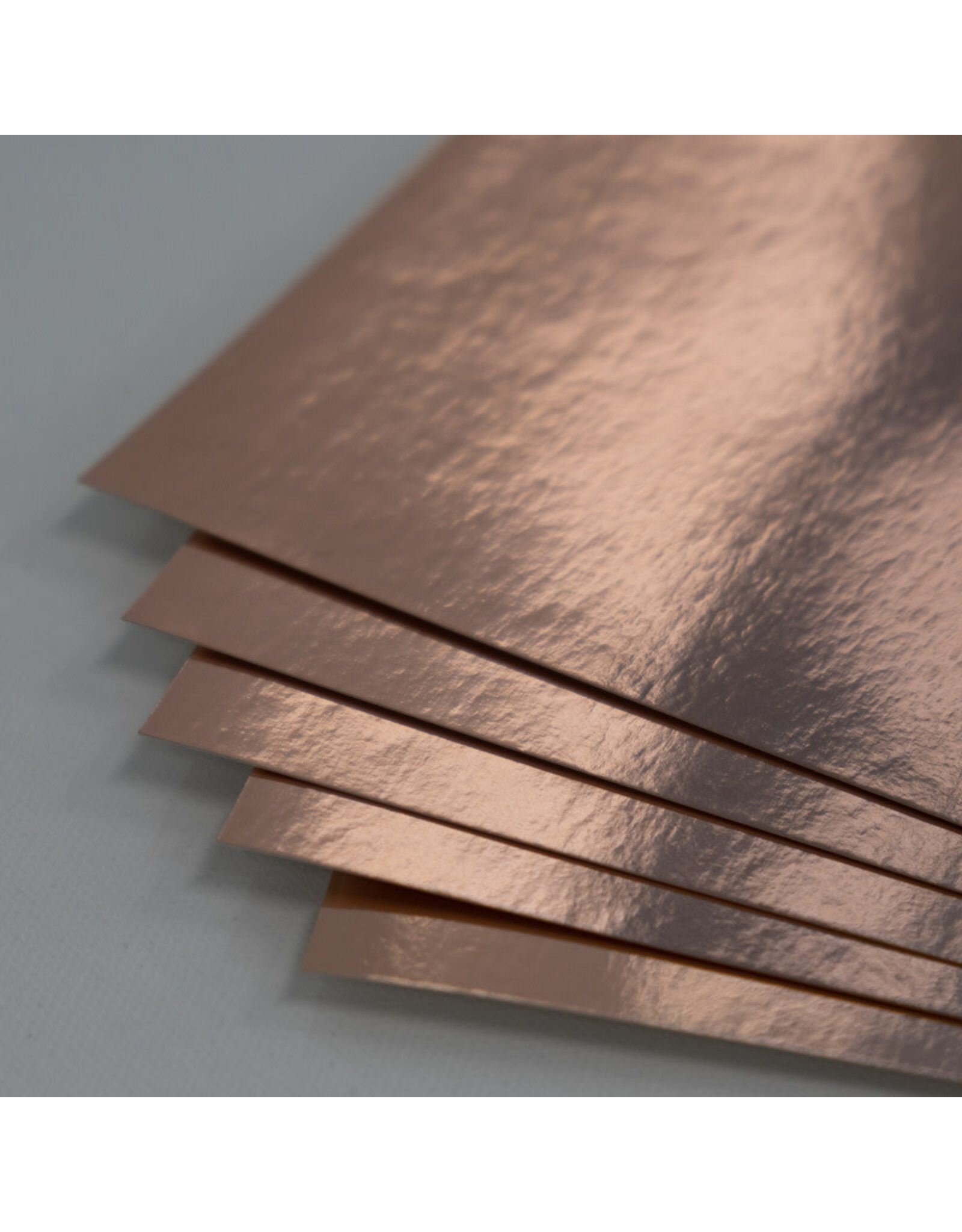 PRISM STUDIO PRISM STUDIO WHOLE SPECTRUM FOIL 8.5x11 CARDSTOCK-ROSE GOLD 5/PK