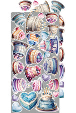 CRAFT O'CLOCK CRAFT O'CLOCK IT'S MY PARTY EXTRAS SET-MIX 6x12 COLLECTION PACK 18 SHEETS