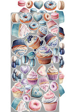 CRAFT O'CLOCK CRAFT O'CLOCK IT'S MY PARTY EXTRAS SET-MIX 6x12 COLLECTION PACK 18 SHEETS