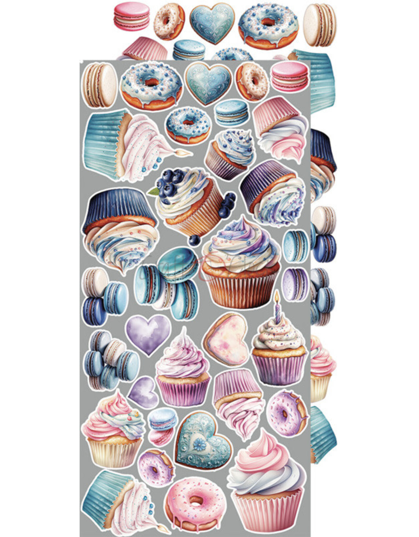 CRAFT O'CLOCK CRAFT O'CLOCK IT'S MY PARTY EXTRAS SET-MIX 6x12 COLLECTION PACK 18 SHEETS