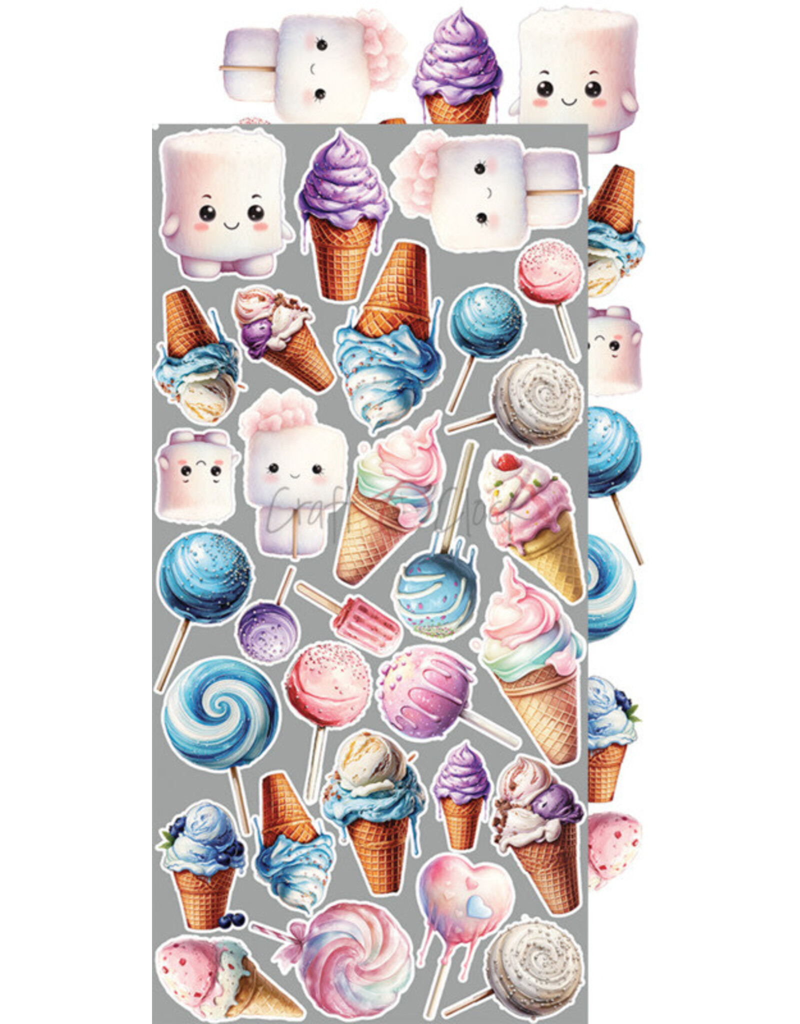 CRAFT O'CLOCK CRAFT O'CLOCK IT'S MY PARTY EXTRAS SET-MIX 6x12 COLLECTION PACK 18 SHEETS