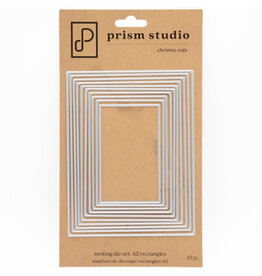 PRISM STUDIO PRISM STUDIO NESTING A2 RECTANGLES DIE SET