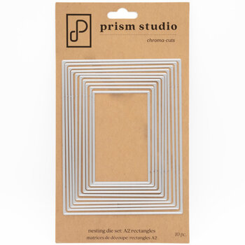 PRISM STUDIO PRISM STUDIO NESTING A2 RECTANGLES DIE SET
