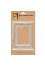 PRISM STUDIO PRISM STUDIO NESTING DECKLE - EDGED RECTANGLES DIE SET