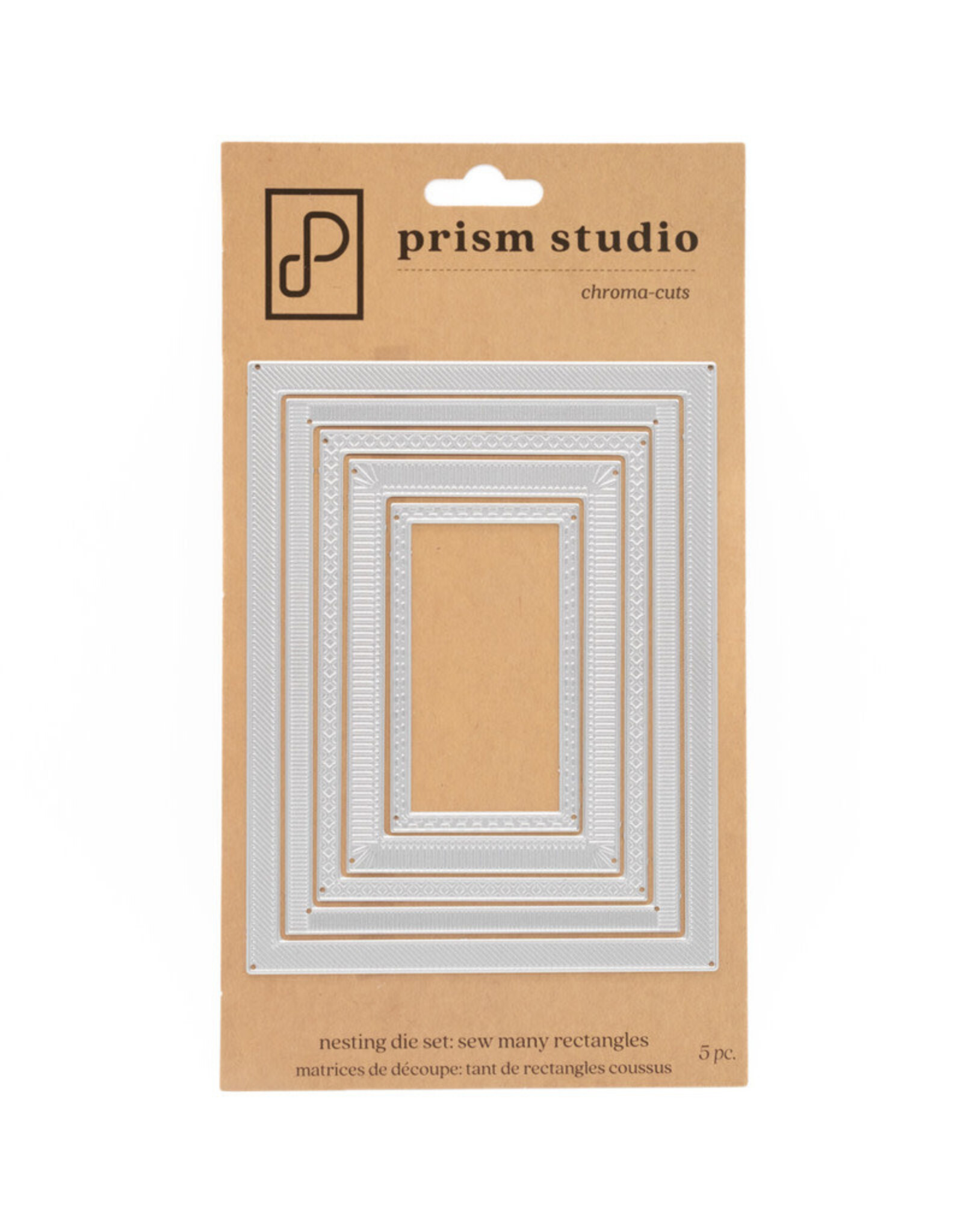 PRISM STUDIO PRISM STUDIO SEW-MANY STITCHED RECTANGLES DIE SET