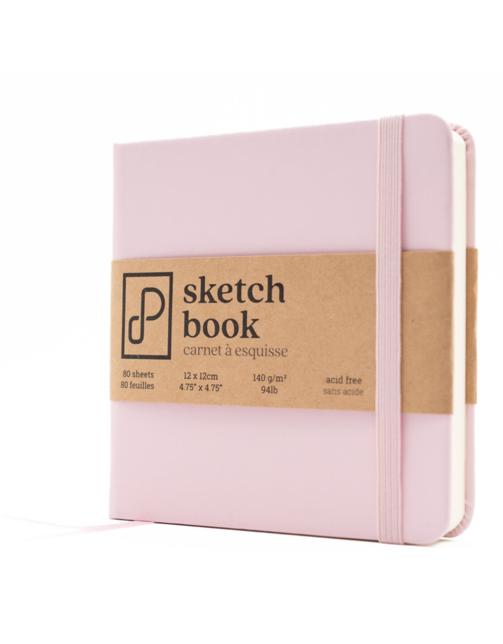PRISM STUDIO PRISM STUDIO SKETCHBOOK SHELL PINK 12CMx12CM