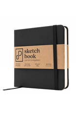 PRISM STUDIO PRISM STUDIO SKETCHBOOK TUXEDO BLACK 12CMx12CM