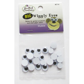QUILLED CREATIONS WIGGLY EYES BIG