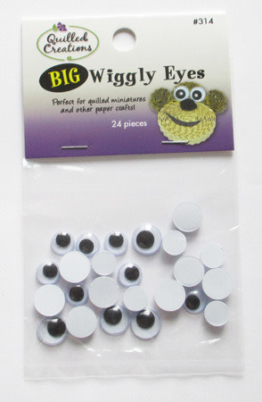 QUILLED CREATIONS WIGGLY EYES BIG