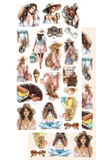 ALCHEMY OF ART ALCHEMY OF ART MEMORIES FROM THE TRIP 6x12 EXTRAS DIE-CUTS
