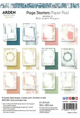 ARDEN CREATIVE STUDIO ARDEN CREATIVE STUDIO PAGE STARTERS 6x8 PAPER PAD