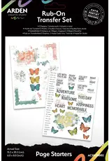 ARDEN CREATIVE STUDIO ARDEN CREATIVE STUDIO PAGE STARTERS 6x8 RUB-ONS 2/PK