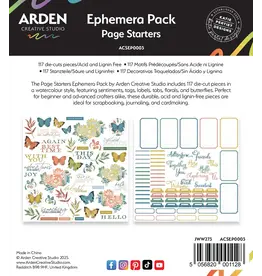 ARDEN CREATIVE STUDIO ARDEN CREATIVE STUDIO PAGE STARTERS EPHEMERA DIE-CUTS