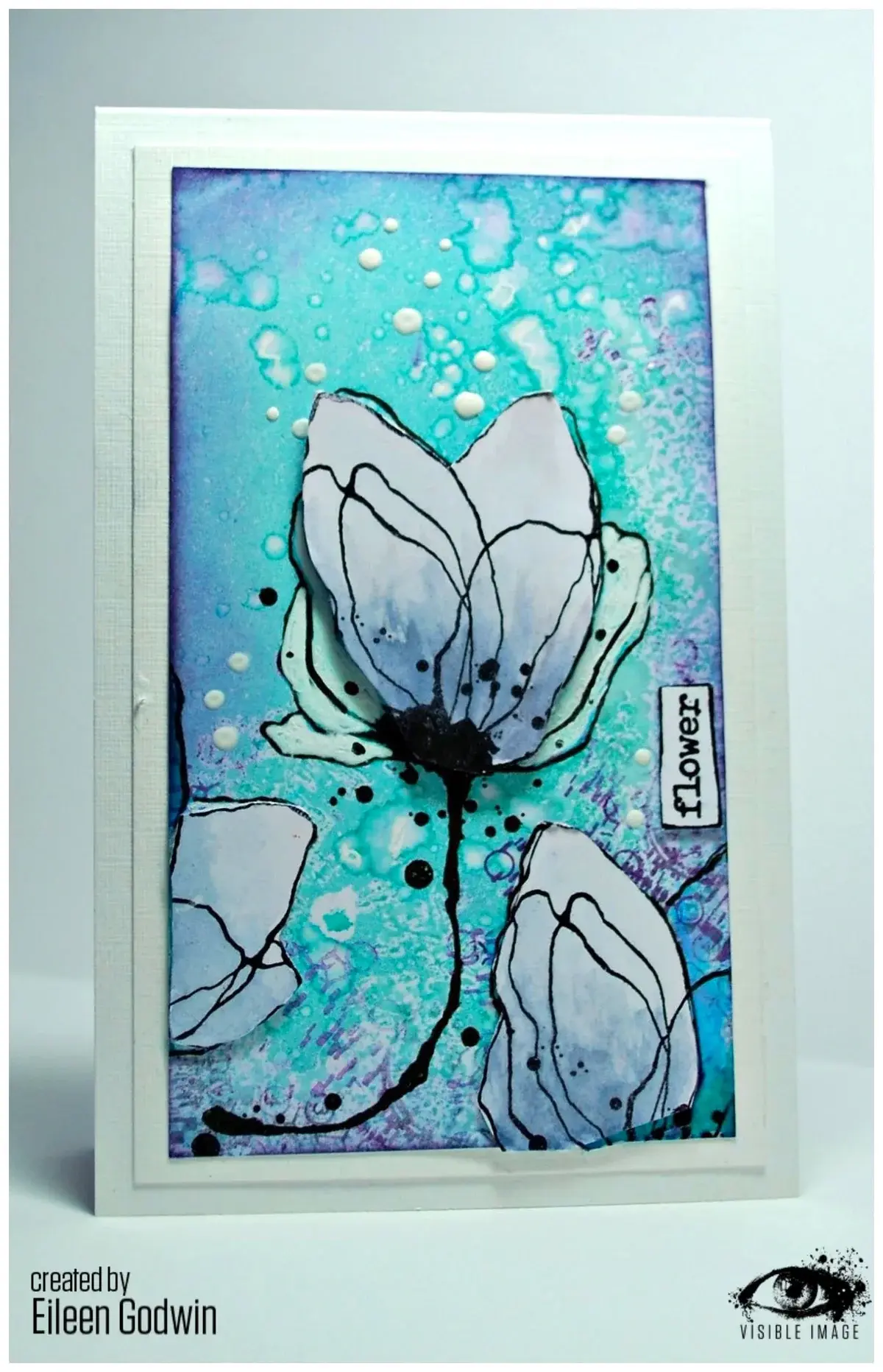 VISIBLE IMAGE CREATIVE CHAOS CLEAR STAMP SET