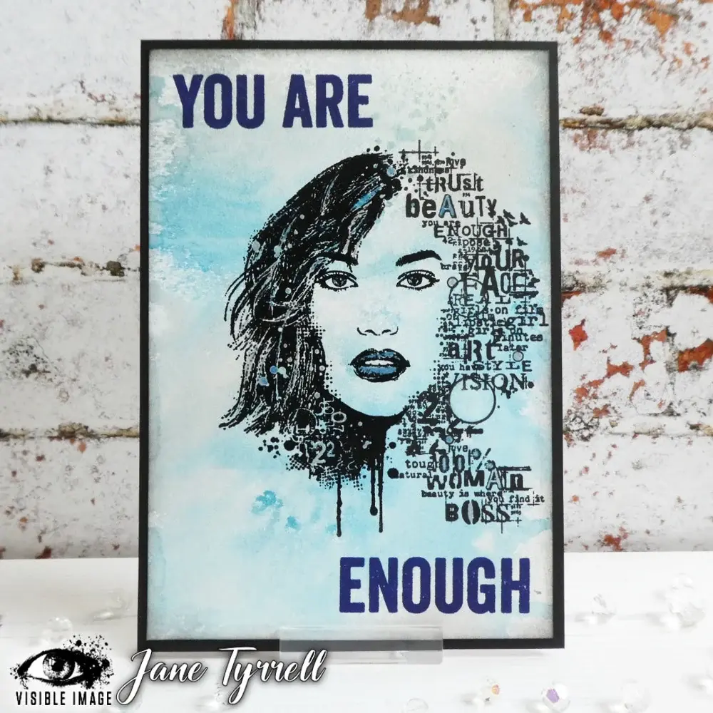 VISIBLE IMAGE BOLD ENOUGH CLEAR STAMP SET