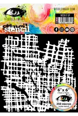 VISIBLE IMAGE VISIBLE IMAGE MESH IT UP 6x6 STENCIL