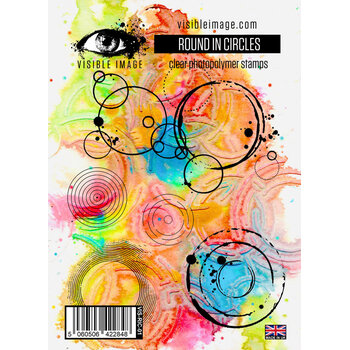 VISIBLE IMAGE ROUND IN CIRCLES ACRYLIC STAMP SET