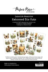 PAPER ROSE PAPER ROSE LAKESIDE MEMORIES EMBOSSED DIE CUTS
