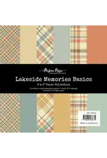 PAPER ROSE PAPER ROSE LAKESIDE MEMORIES BASICS 6x6 PAPER COLLECTION