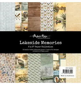 PAPER ROSE PAPER ROSE LAKESIDE MEMORIES 6x6 PAPER COLLECTION
