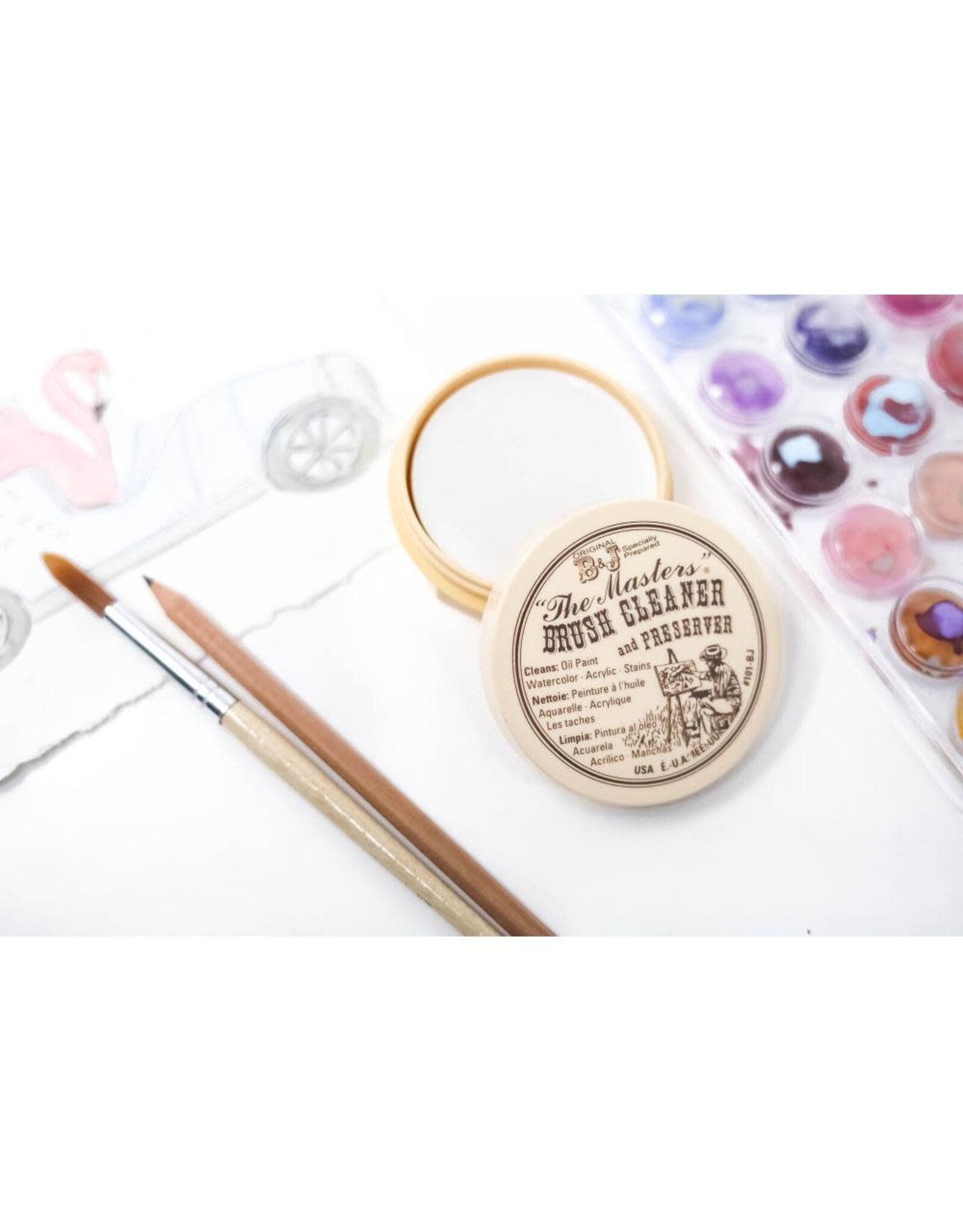 GENERAL PENCIL COMPANY THE MASTERS BRUSH CLEANER AND PRESERVER