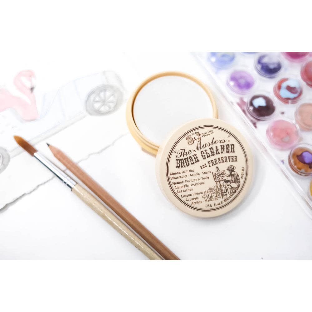 THE MASTERS BRUSH CLEANER AND PRESERVER
