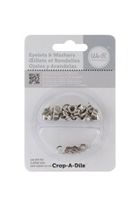 WE R MEMORY KEEPERS WE R MEMORY KEEPERS NICKEL EYELETS & WASHERS FOR CROP-A-DILE