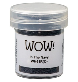 WOW! WOW! IN THE NAVY EMBOSSING POWDER 0.5OZ