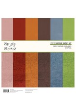 SIMPLE STORIES SIMPLE STORIES SIMPLE VINTAGE WOODLANDS 12x12 BASICS KIT