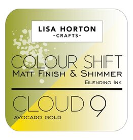 LISA HORTON CRAFTS LISA HORTON CRAFTS CLOUD 9 AVOCADO GOLD COLOR SHIFT INK PAD