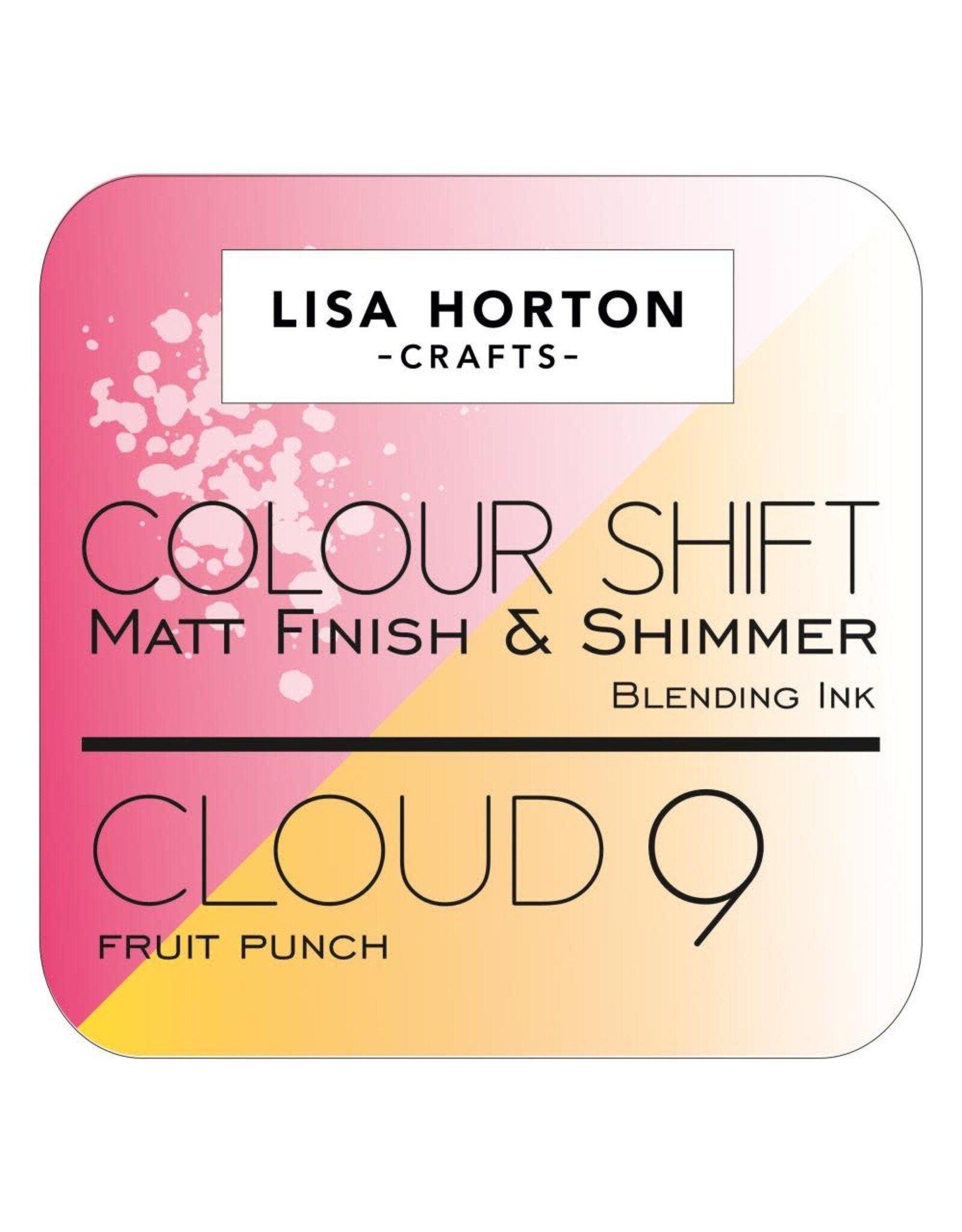 LISA HORTON CRAFTS LISA HORTON CRAFTS CLOUD 9 FRUIT PUNCH COLOR SHIFT INK PAD