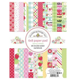 DOODLEBUG DESIGN DOODLEBUG DESIGN BERRY SWEET 6x8 PAPER PAD