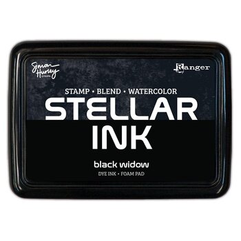 RANGER RANGER SIMON HURLEY CREATE BLACK WIDOW STELLAR INK PAD