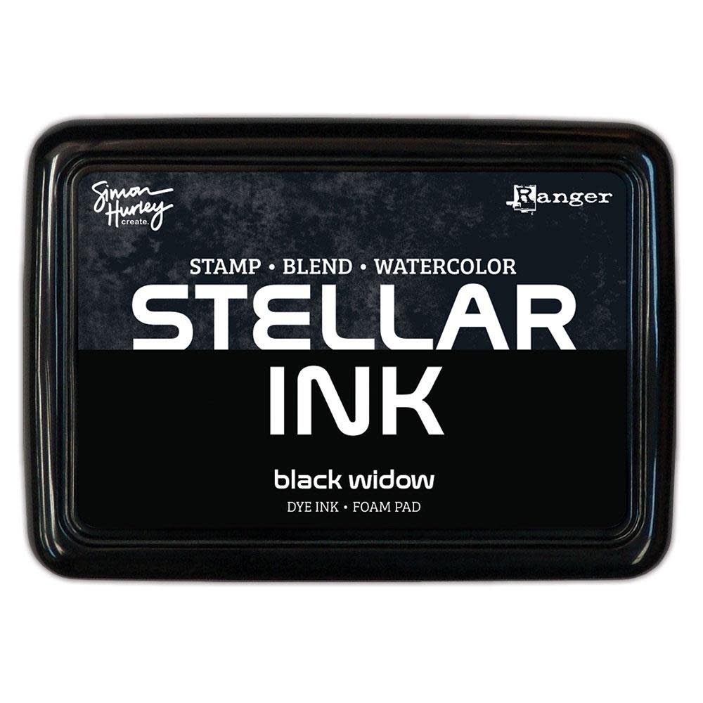 RANGER RANGER SIMON HURLEY CREATE BLACK WIDOW STELLAR INK PAD