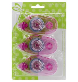 TOMBOW TOMBOW MONO ADHESIVE DOTS TAPE RUNNER REFILL FOR 62147 3PK