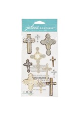JOLEE’S JOLEE'S BOUTIQUE INSPIRATIONAL CROSSES STICKERS