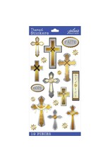 JOLEE’S JOLEE'S BOUTIQUE FAITH HOPE AND REJOICE 3D STICKERS