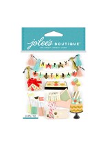 JOLEE’S JOLEE'S BOUTIQUE MOD HAPPY BIRTHDAY DIMENSIONAL STICKERS