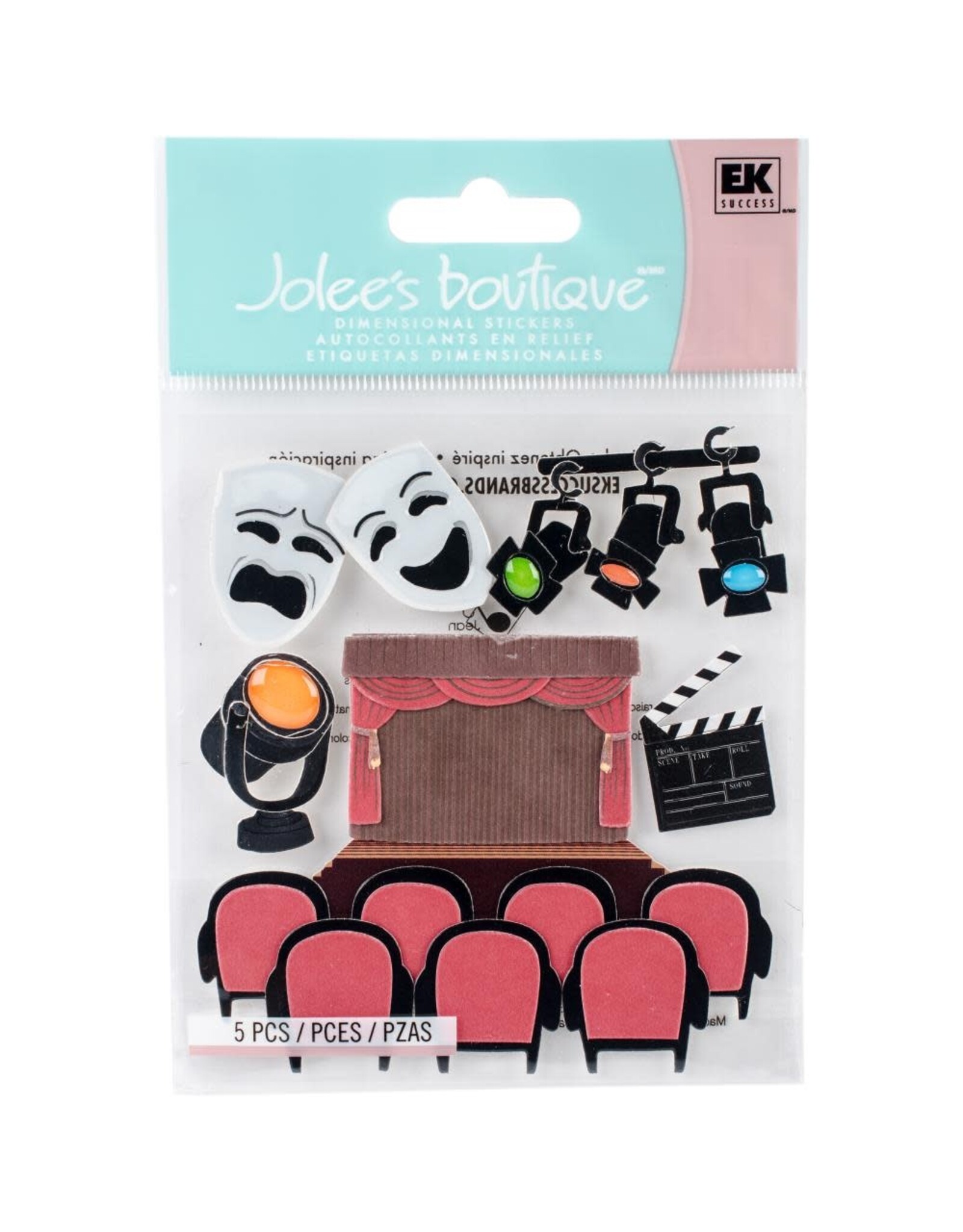 JOLEE’S JOLEES BOUTIQUE DRAMA  DIMENSIONAL STICKERS