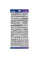AMERICAN CRAFTS AMERICAN CRAFTS STICKO BLACK SMALL ALPHABET STICKERS