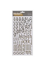 AMERICAN CRAFTS AMERICAN CRAFTS GOLD SENTIMENT FOIL ALPHABET STICKERS