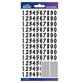 EK SUCCESS STICKO BLACK DOT SMALL NUMBERS STICKERS