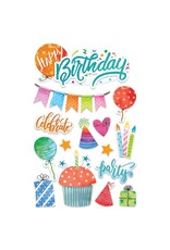 PAPER HOUSE PRODUCTIONS PAPER HOUSE BIRTHDAY CELEBRATION 3D STICKERS