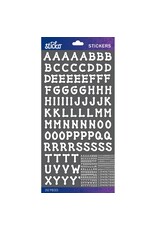AMERICAN CRAFTS AMERICAN CRAFTS STICKO WHITE DOT SMALL ALPHABET STICKERS