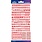 AMERICAN CRAFTS AMERICAN CRAFTS STICKO RED MARKER SMALL ALPHABET STICKERS