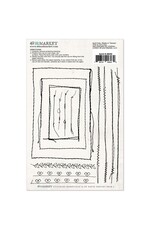 49 AND MARKET 49 AND MARKET VINTAGE BITS STITCHING ESSENTIALS 02 6x8 RUB-ON TRANSFERS 2/PK